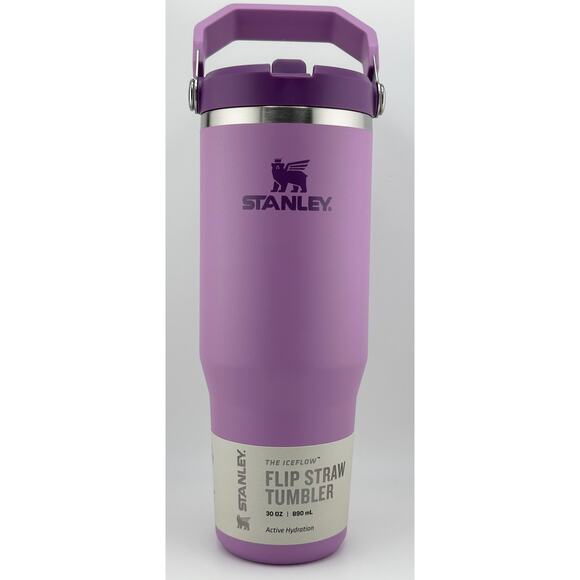 STANLEY The IceFlow Flip Straw Tumbler | 30 OZ | LILAC - Picture 1 of 4